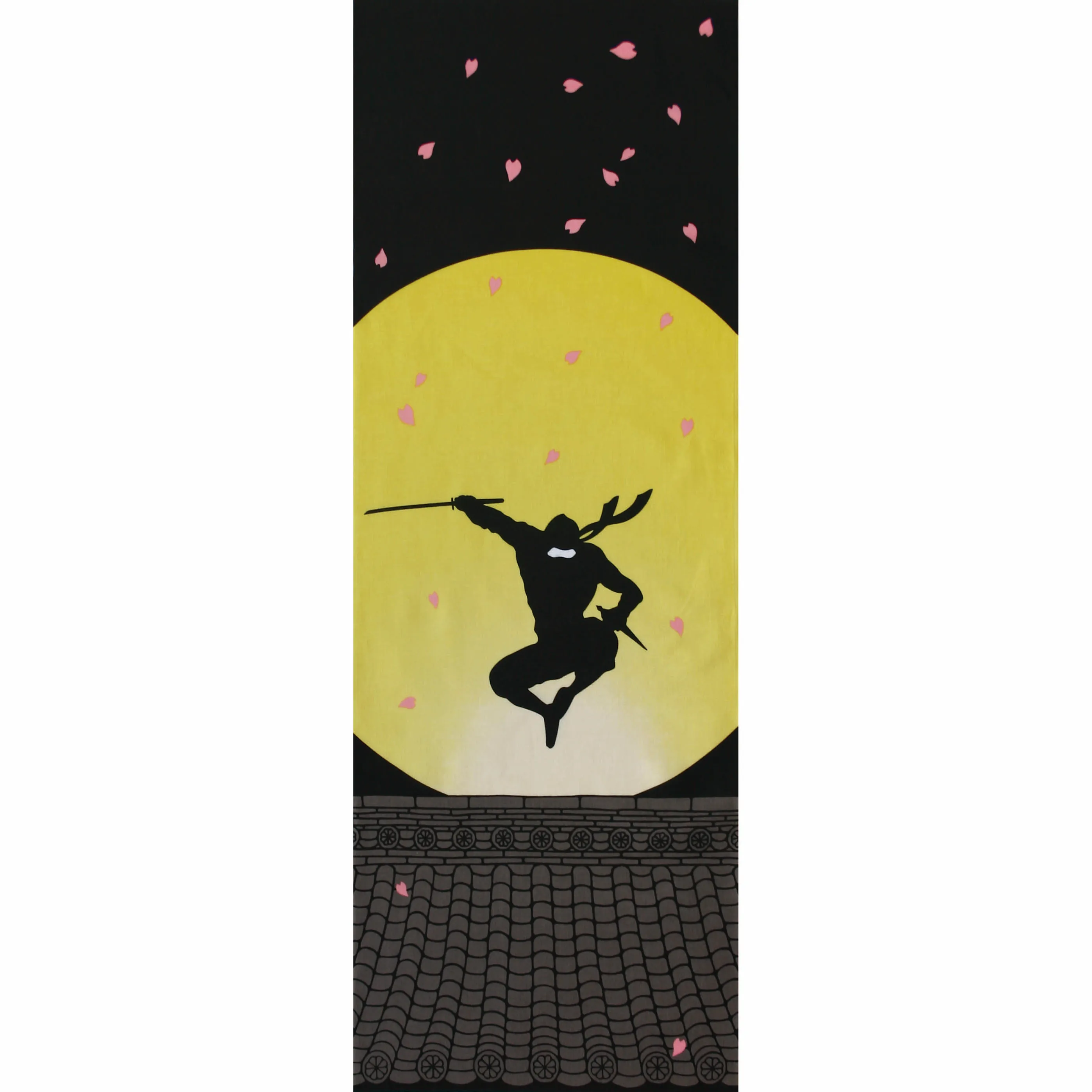 Yuzen окрашенное в киоте милое кухонное полотенце для ежедневного использования как гобелен