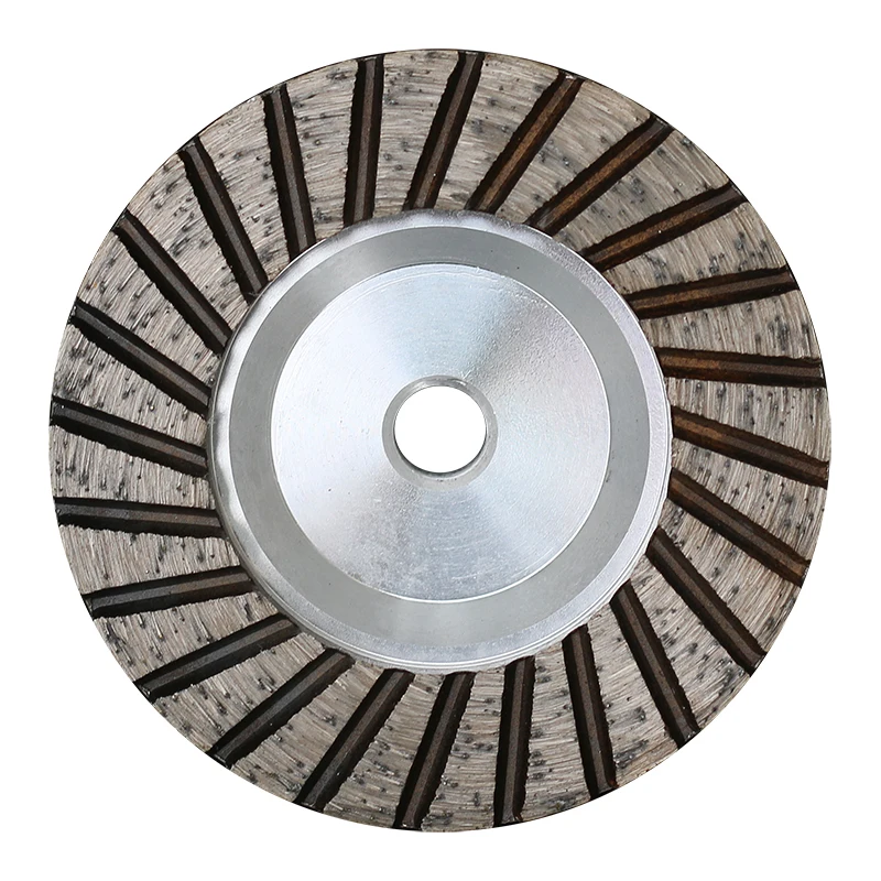 100mm 4Inch Aluminium Diamond Double Row Cup Wheel Abrasive  for Granite Stone Power Grinding Tools Disc