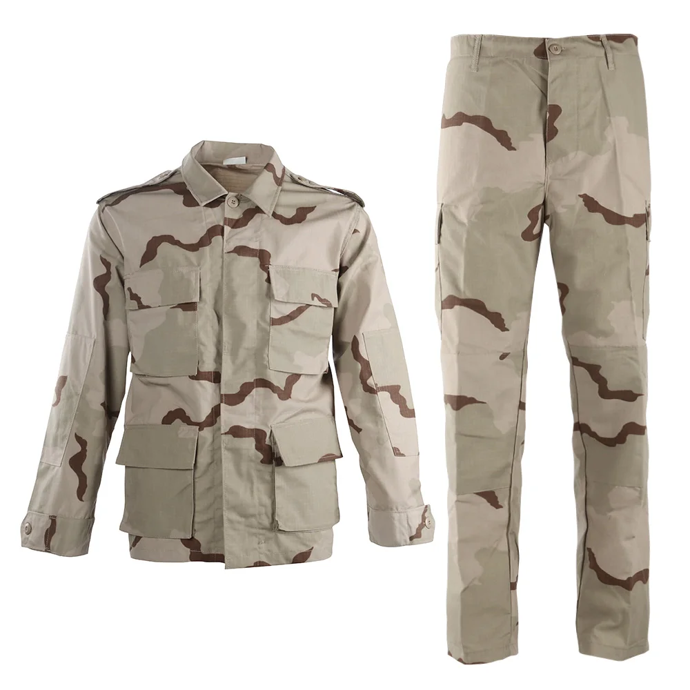Uniform  Long Sleeve Shirtlong Sleeve  Desert Camo And Pants Tactical Shirt