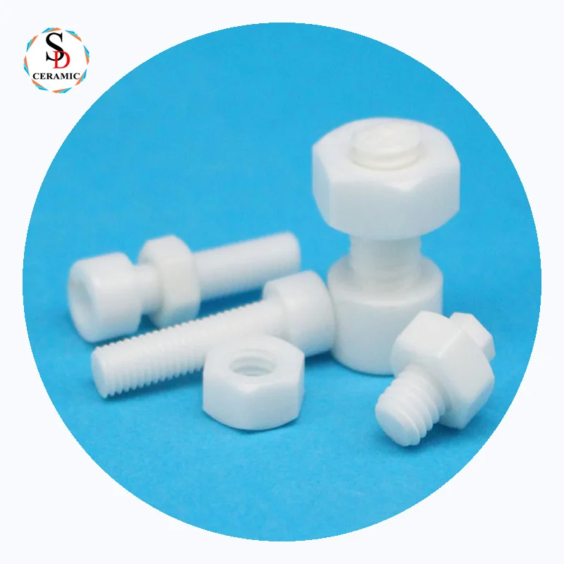 Zirconia Ceramic Screw Bolt And Nuts