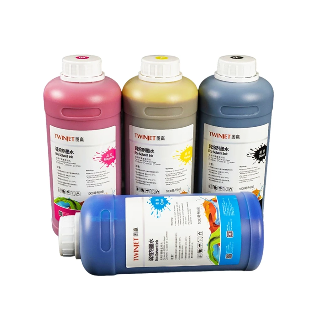 Eco-friendly DX7 Digital Printer Large Format Printing DX5 Eco Solvent Ink XP600