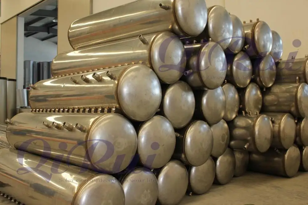 Factory price 100L 150L 200L 300L 360L Integrated Heat Pipe Pressurized  Solar Water Heater