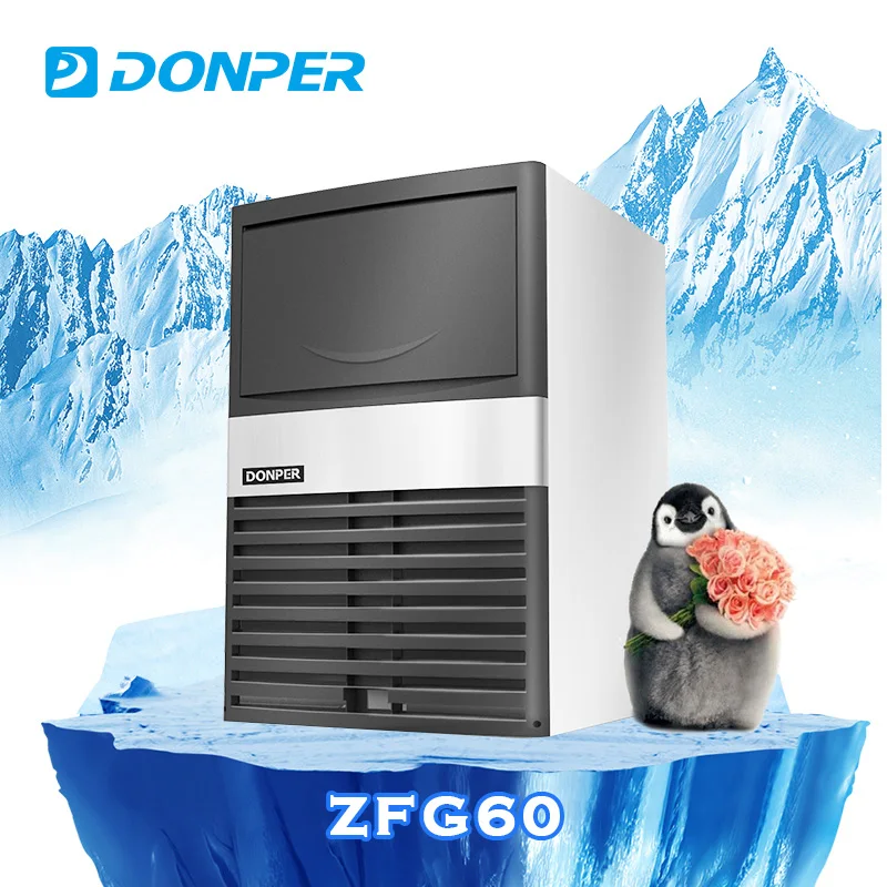 Durable Cool first Cube Ice Maker ZFG60 (60KG/day)