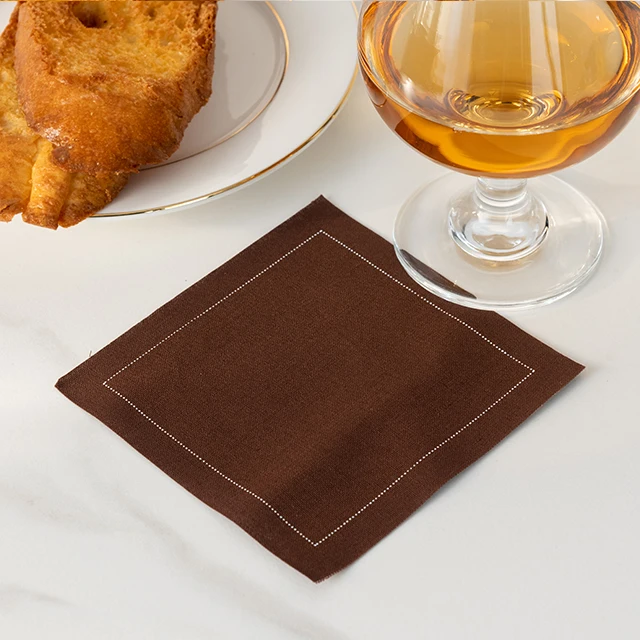 Colorful Disposable Cotton Coaster Colorful Cloth Napkins for Daily Use Hotel Toothbrushes Coaster