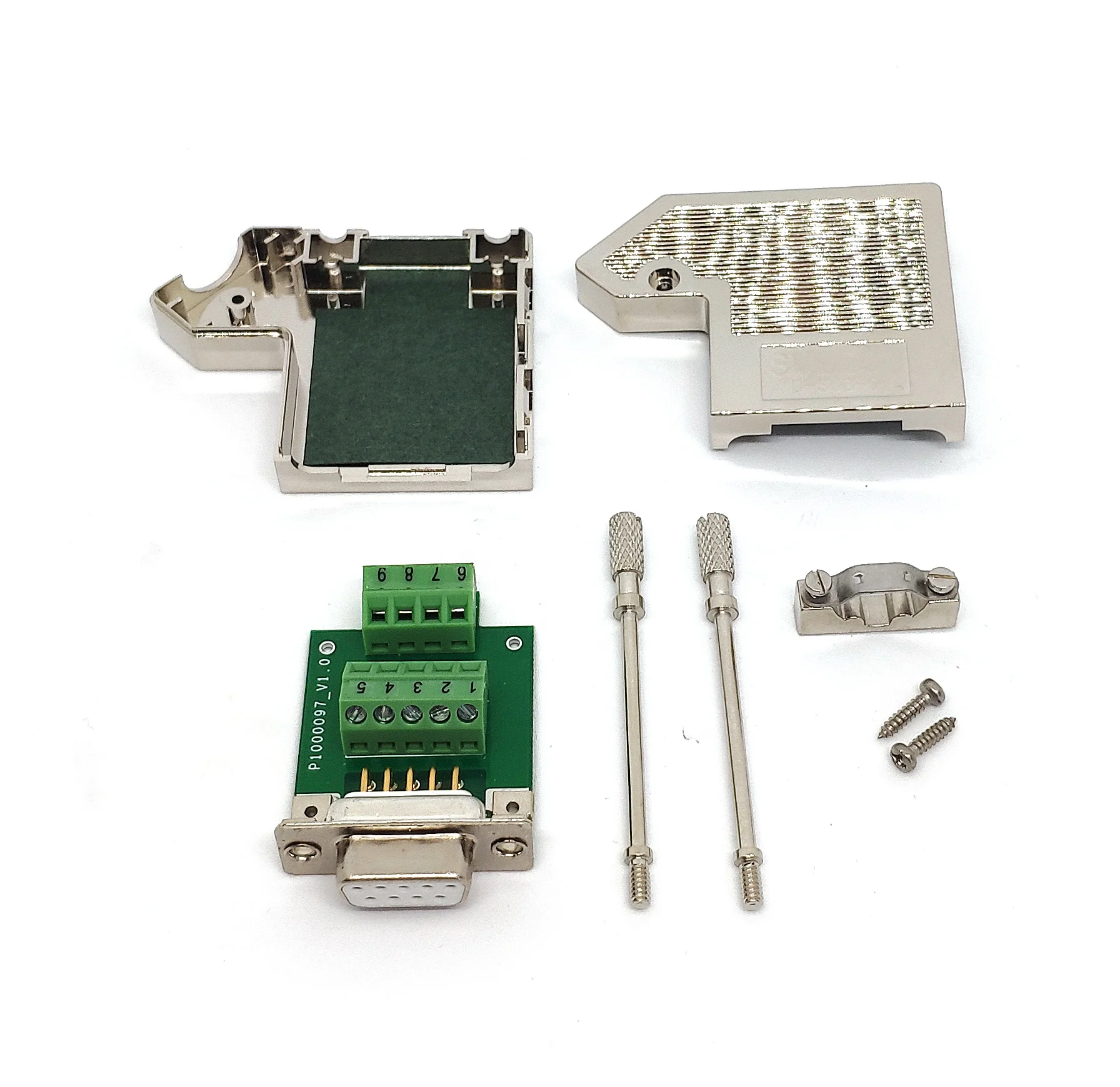 SVLEC D-SUB DB15 VGA Male / Female 3 Row 15 Pin Plug Breakout Terminals Board Nut Type DIY Connector