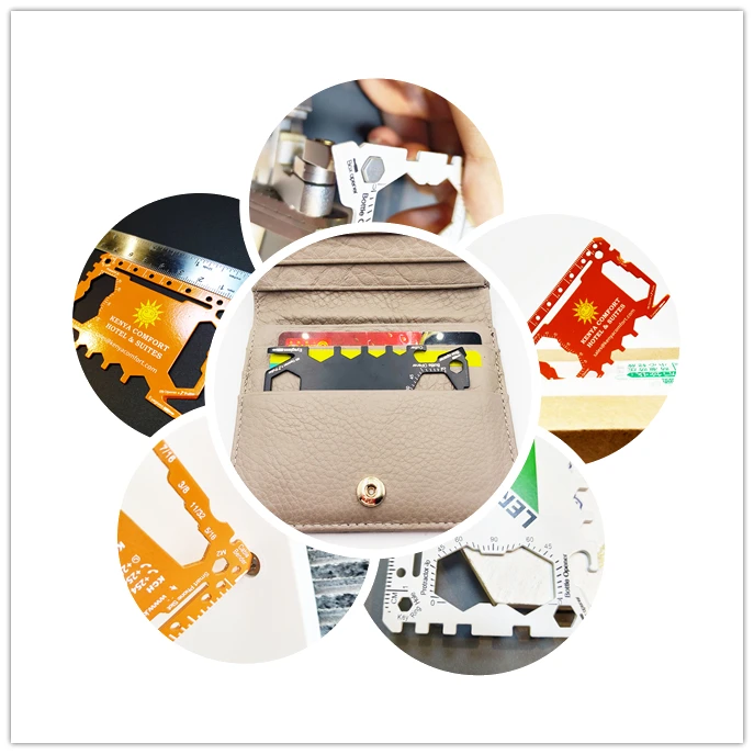 Cool Gifts For Men  Credit Card Multitool Survival Pocket Tool Multi Function Smart Gadget Business Gift