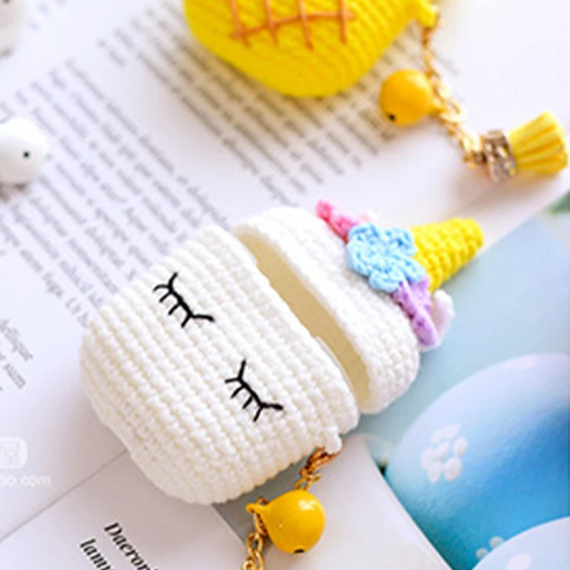 Уникальный дизайн, мягкий акриловый прочный защитный чехол для наушников airpods 23