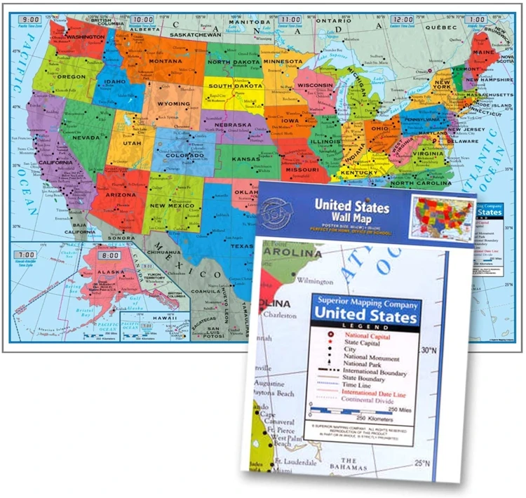 Custom Size Scratch Off World Map Poster United States Map US Map Poster