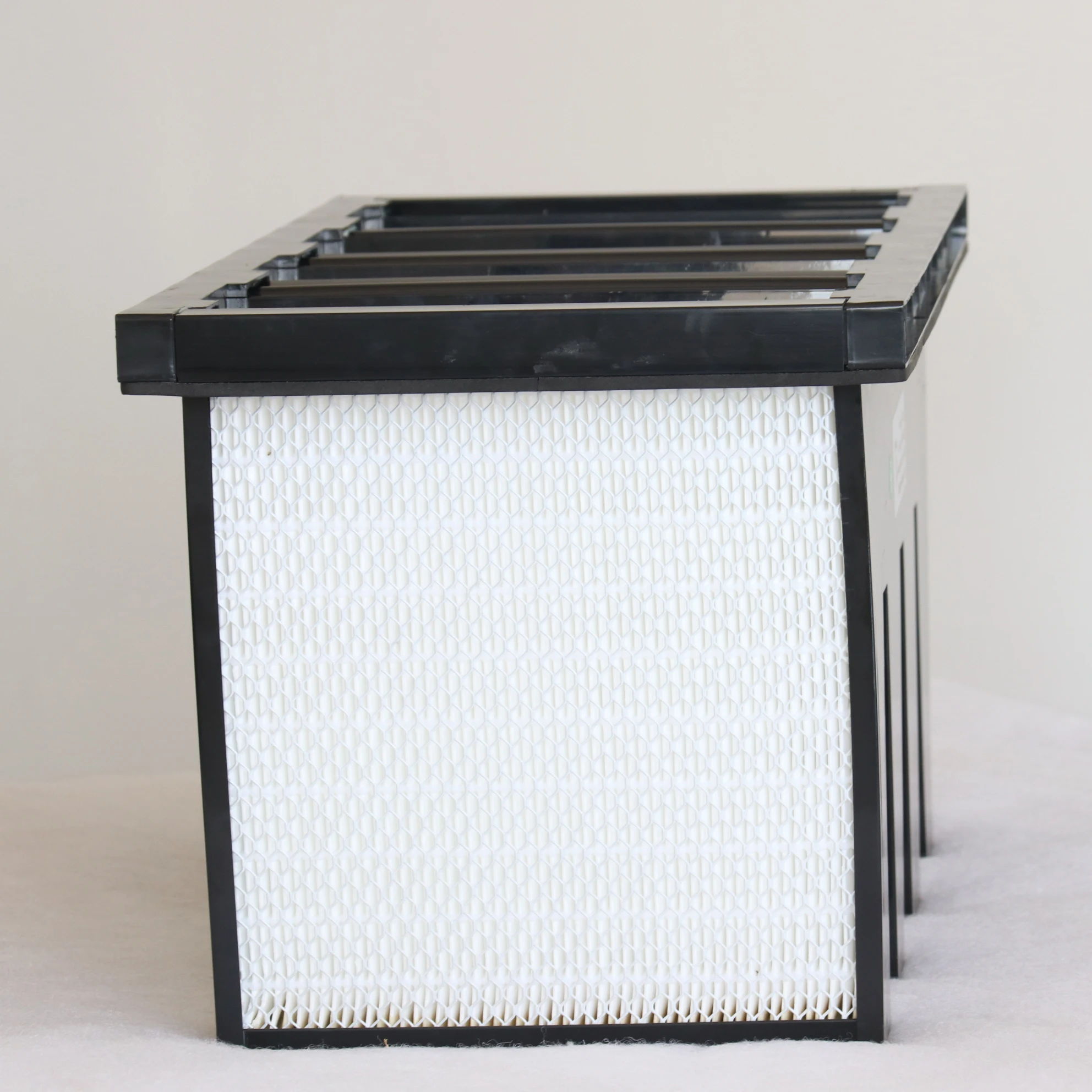 Прямые продажи с завода, пластиковая рамка, мини-складка, стекловолокно, медиа фильтр HEPA Box