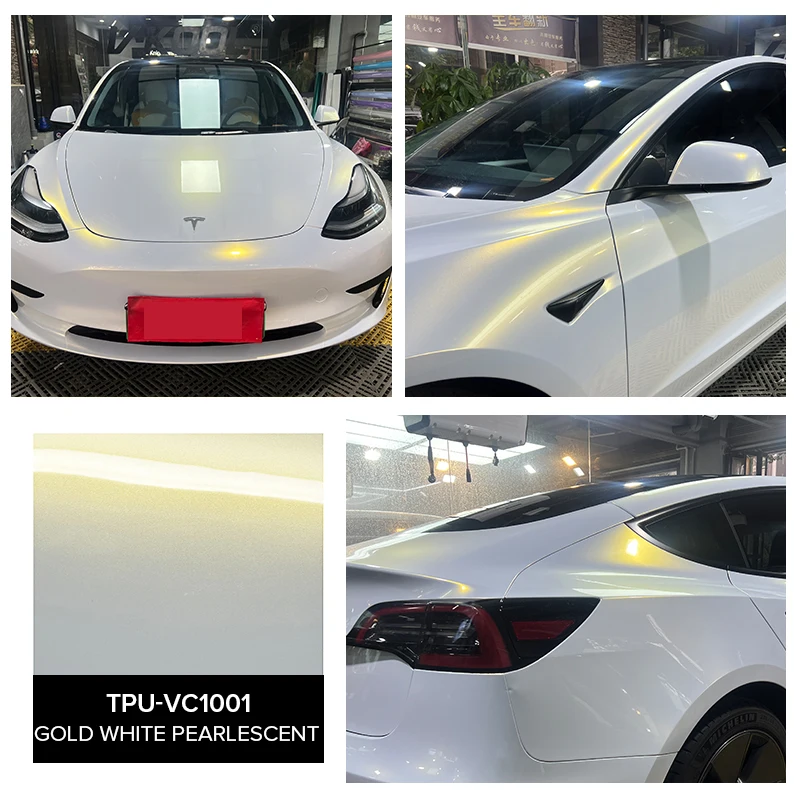 Magic Candy Flip Car Protective Film Multiple Colour TPU PPF Non-Yellowing for Body Position Featured with Land Rover