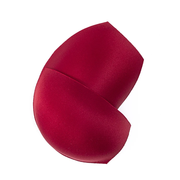 Manufacturer Bra Cups Wholesale Adjustable Sponge Foam Bra Pads Soft Bra Cup For Sports Wear