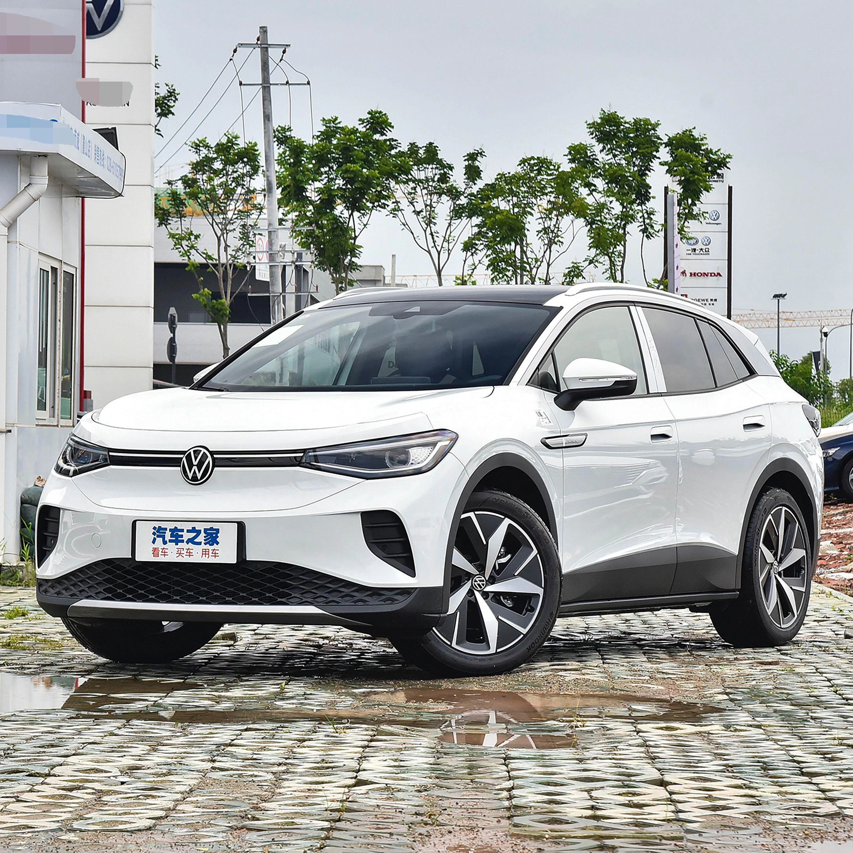 Electric vehicle car VW ID4 CROZZ PURE 2021 NEV LHD battery electric 5 seat 4 doors new energy
