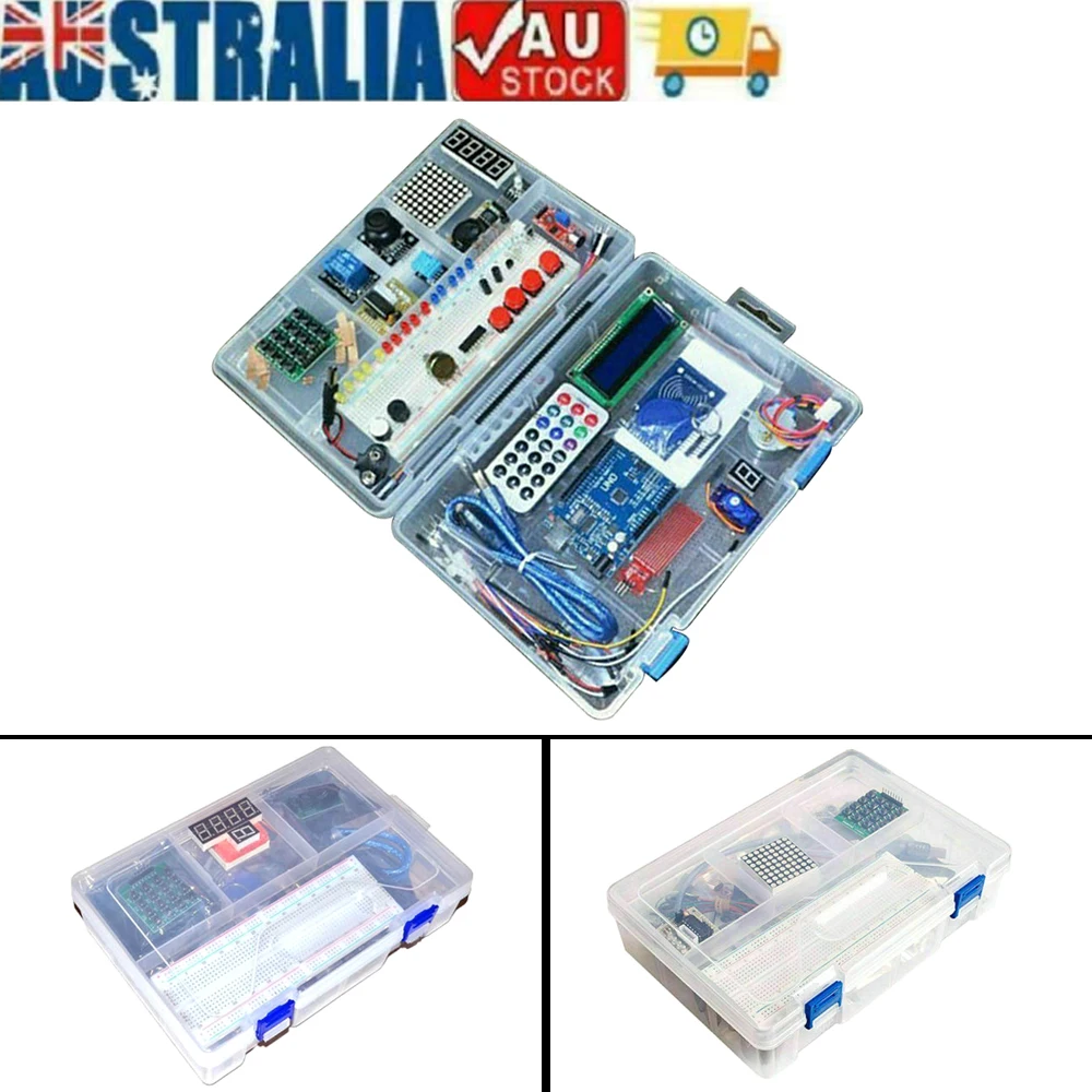 Very Durable Universal Module Starter Kit For Arduino UNO R3 Upgraded version Learning Suite