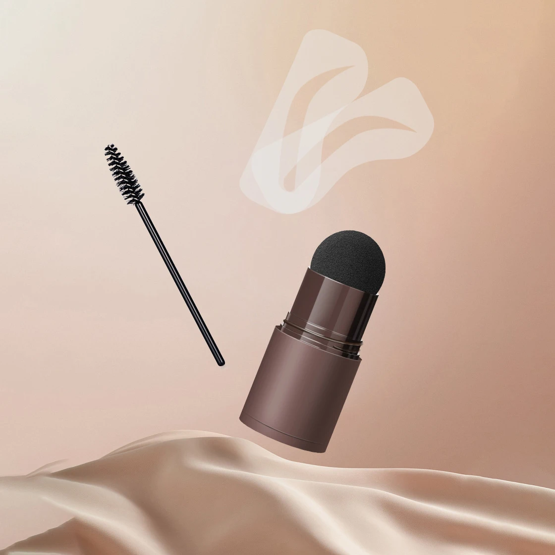 OEM Natural Waterproof Hairline high pigment vegan custom logo Eyebrow Stamp Powder Stick Kit