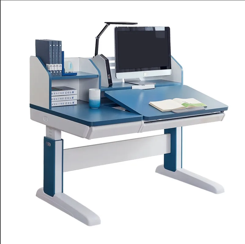 hot sale ergonomic MDF  study desk chair for children