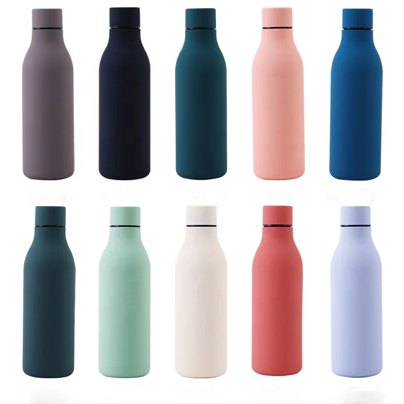 Hot selling 550ml insulated 304 double wall stainless steel vaccum water bottles