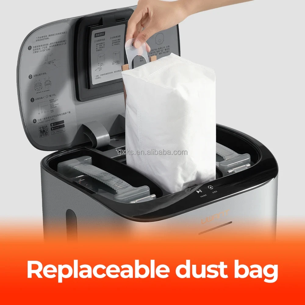 UWANT U200 5000Pa Suction Smart Cordless Wet and Dry Cleaning Robot Aspirateur Aspiradora Vacuum Cleaner Mop