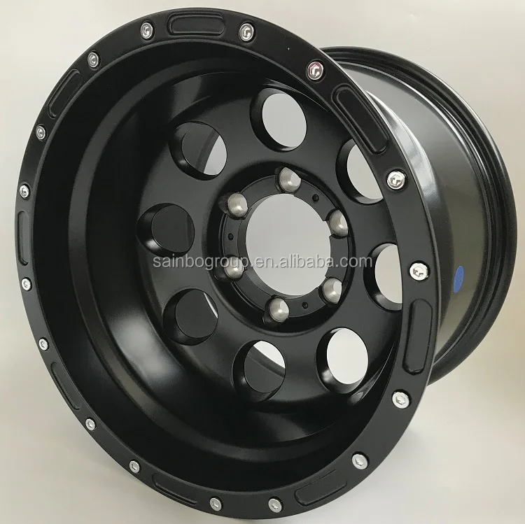 F99087 15x8 15x10 16x8 16x10 17x9  5x114.3 5x127 5x150 5x139.7 6x139.7 aluminium wheels car alloy wheels suv 4x4 off road wheels