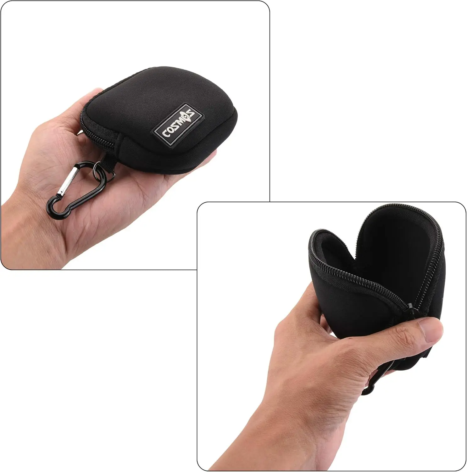 Mini Pouch Case Bag Small Travel Storage Carrying Bag Compatible with MagSafe Power Adapter Earphones Mini Pouch Case Bag