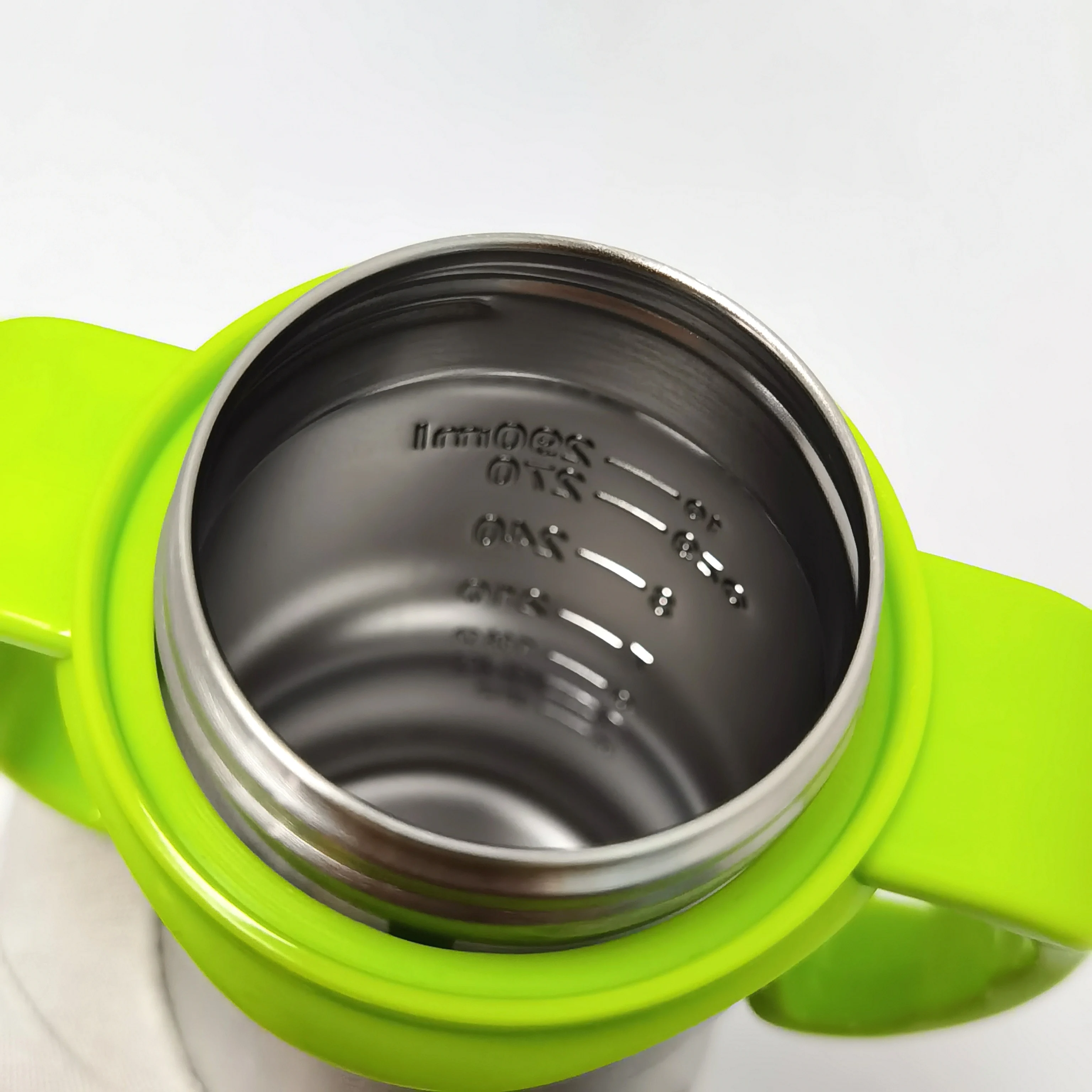 high quality baby water bottle popular in India 18/8 stainless steel baby feeding bottle with Nipple