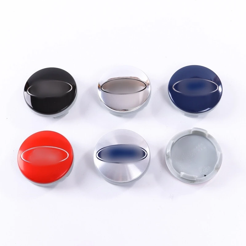 56mm 60mm 65mm Wheel Hub Center Caps Covers Emblem Badge Sticker fit for Ford & Mustang Customized Logo Blue white Black