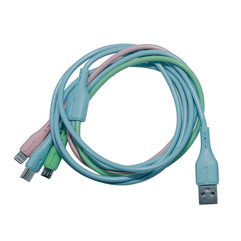 TPE C Тип c v8 micro кабель usb Тип c 3,1 Быстрая зарядка 3 в 1 usb-кабель для мобильного телефона iphone