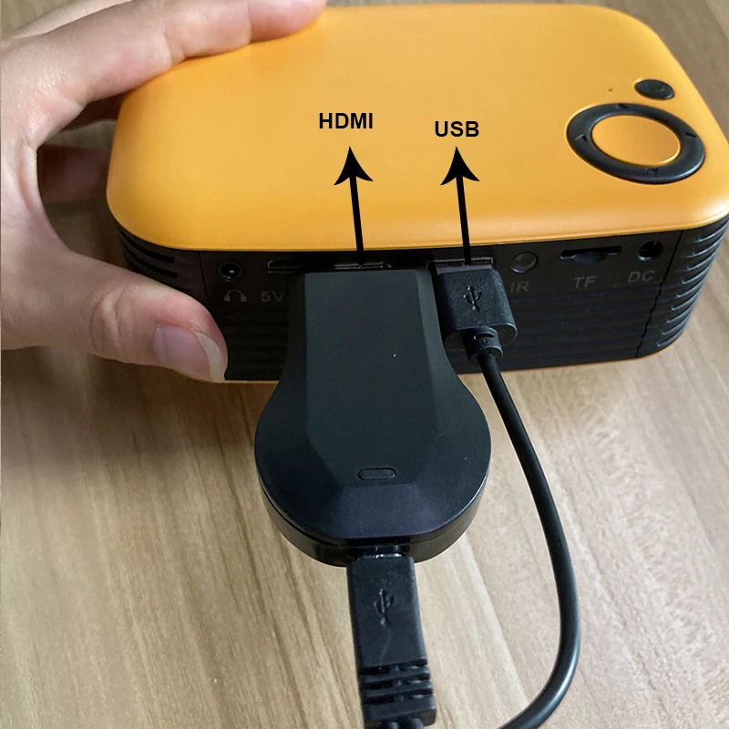 Заводская цена Anycast M9 Plus TV Dongle Wifi дисплей Miracast USB MP4 2 ГБ/за Файл 5 В DC/AC 1920x1080