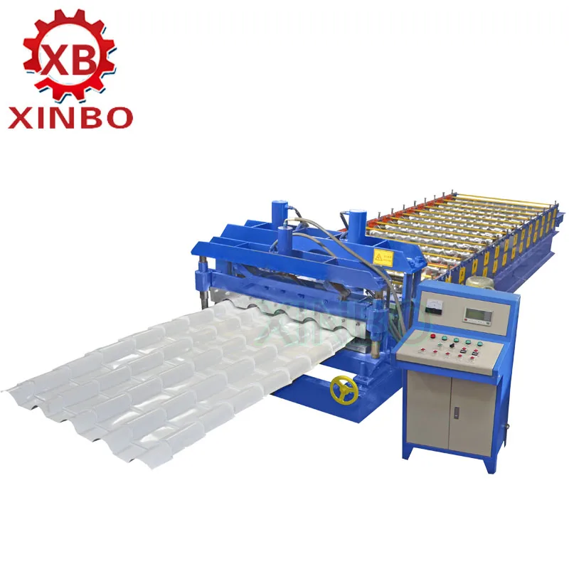 latest design automatic building material single layer step nigeria metcopo tile roll forming machine manufacturer
