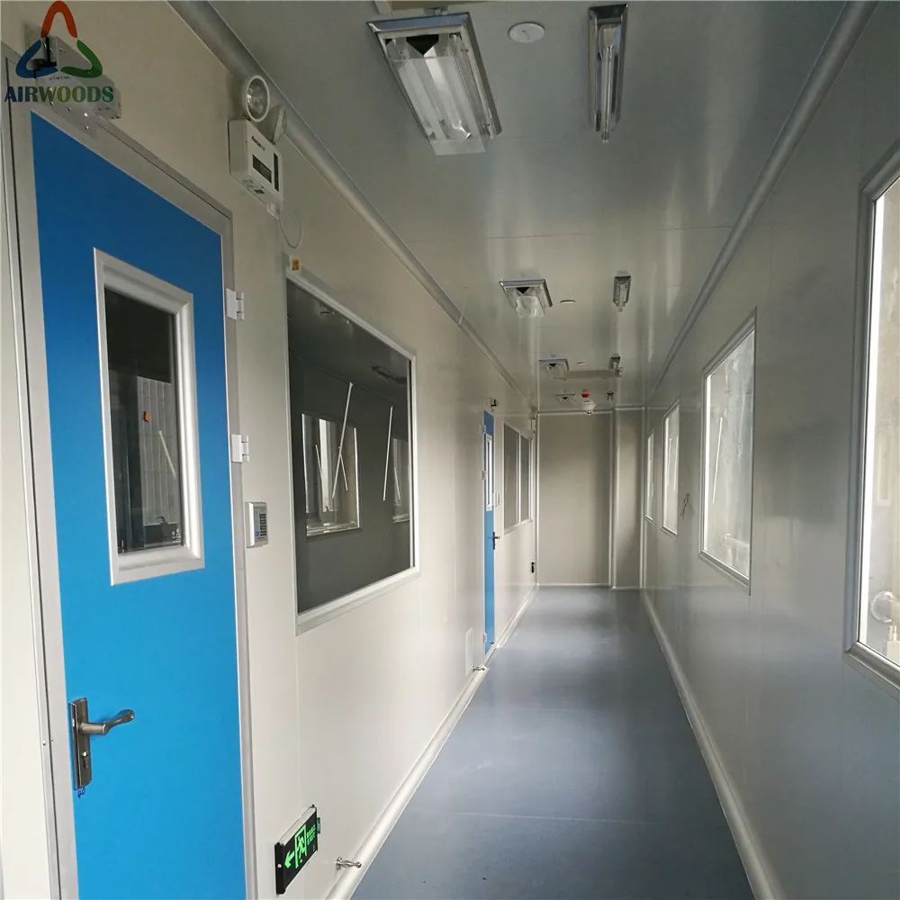 Ce/Iso Certificated Gmp Microbiology Iso 7  Iso 5 Class 100 Cleanroom Customized Modular Clean Room Laboratory Cleanroom