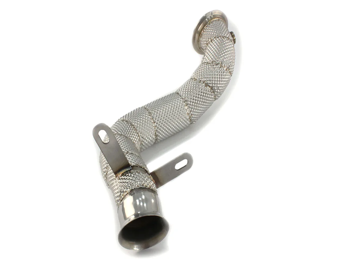 Hot Sale Exhaust System Downpipe For Mercedes-benz Amg C200 W205 304 Stainless Steel Exhaust Pipe