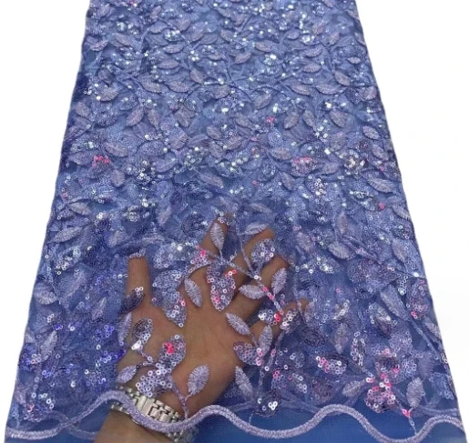 Heavy-duty beaded and diamond embroidered beaded dress wedding fabric embroidery beading dress fabric