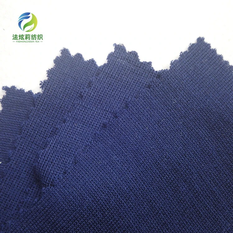 sort comfortable stretch fabric wool 200g 85%Polyester 10%Merino Wool 5%Spandex wool spandex stretch jersey knit fabirc for men