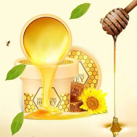 110g Honey Milk Nourishing Wax Moisturizing Whitening Skin Care Mask Exfoliating Calluses Anti-chapping Hand Cream