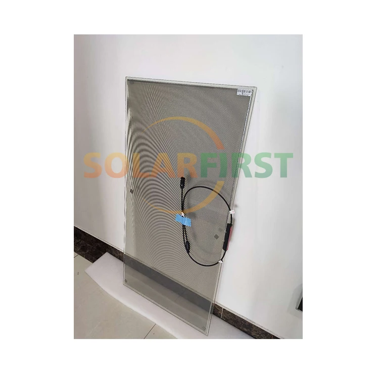 Hot Selling Good Price 72w 94w Bipv Transparency Thin Film Transparent Solar Panel For House