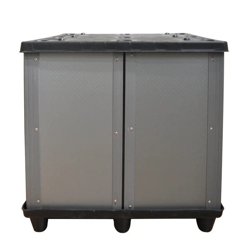 Corruone PP polypropylene honeycomb pallet box collapsible plastic pallet box foldable coaming container bins