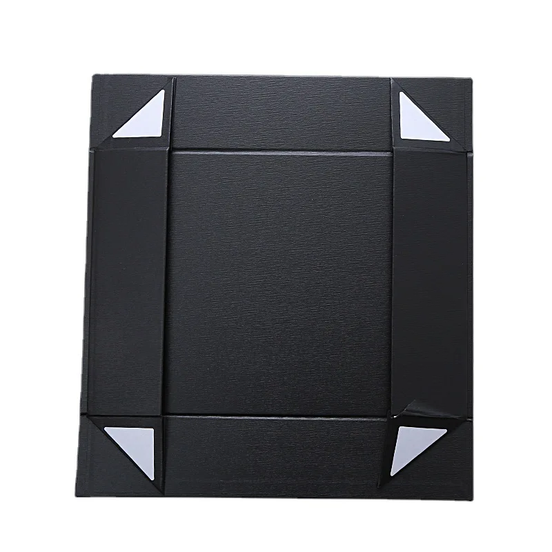 Wholesale Factory  Custom Logo Black Gift Box Heaven And Earth Cover Cardboard Packaging