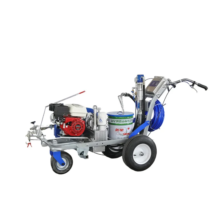 Hand-push Road Marking Self Propelled Cold Spray Machine