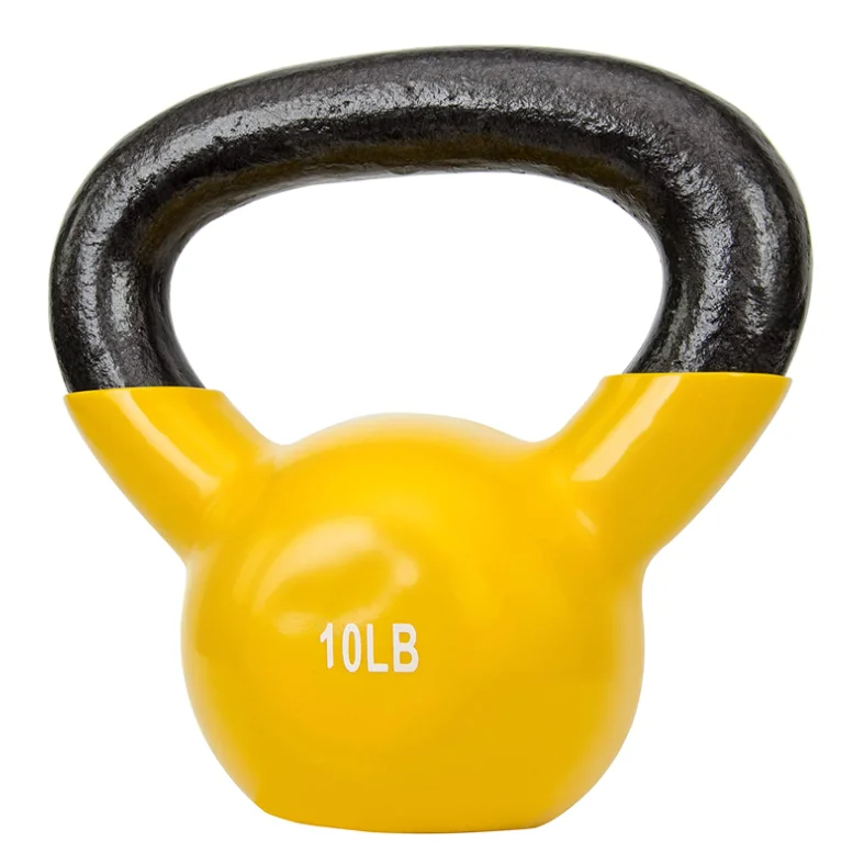 Оптовая продажа, виниловый оригинальный фитнес-трекер с металлической ручкой, неопреновый, 20 кг, розовый, регулируемый