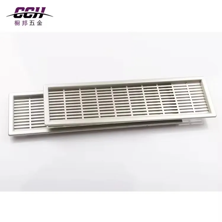 Plastic ventilation door air vent Grille kitchen cabinet fresh return air vents hole motorized