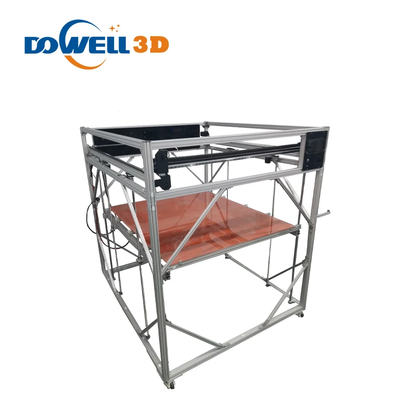 Industrial 3d printer large format 3d printer FDM 1000 x 1000 x 1600mm, dual extruder large size