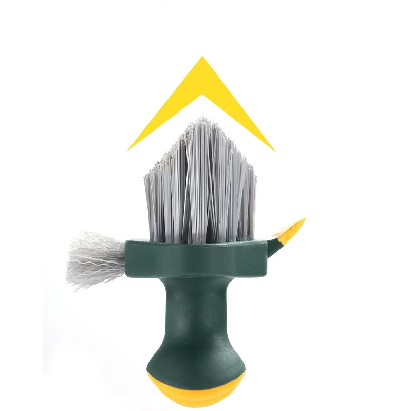 Crack seam wiper wash brush integrated bathroom floor brush bathroom corner  toilet cleaning brush
