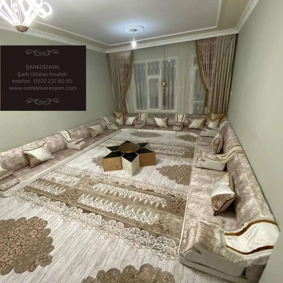 Oriental Floor Seating   Ethnic Sofa  Arabic Majlis Sofa   Ottoman Style Sofa   Arabic Jalsa Set  Luxury Oriental Floor Seating