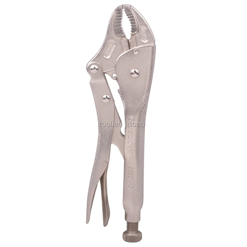 AK-8280 High quality Curved Jaw Vise Grip Pliers