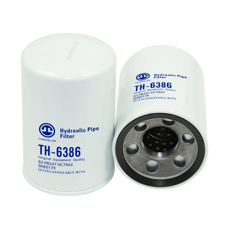 Hydraulic Pipe Filter 93-P8247 HC-7943 SH60179 Used For Excavators, Forklifts, Earthmover And Other Mechanical Equipment