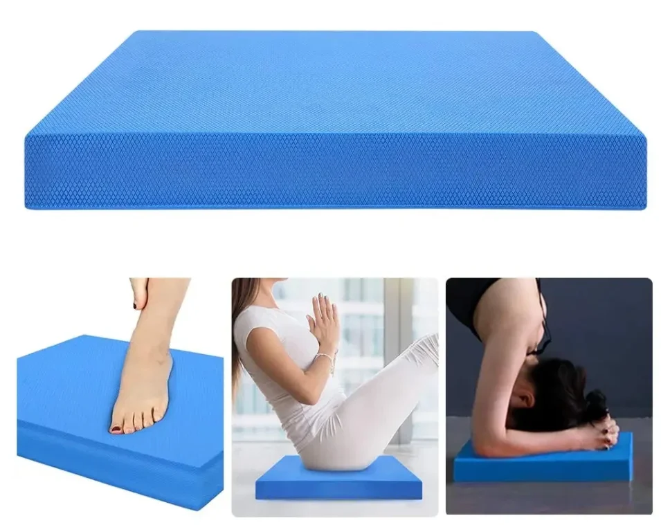 Non-Slip Foam Ankles Knee Pad Cushion Core Balance and Strength Stability Training Balance Pads Mat