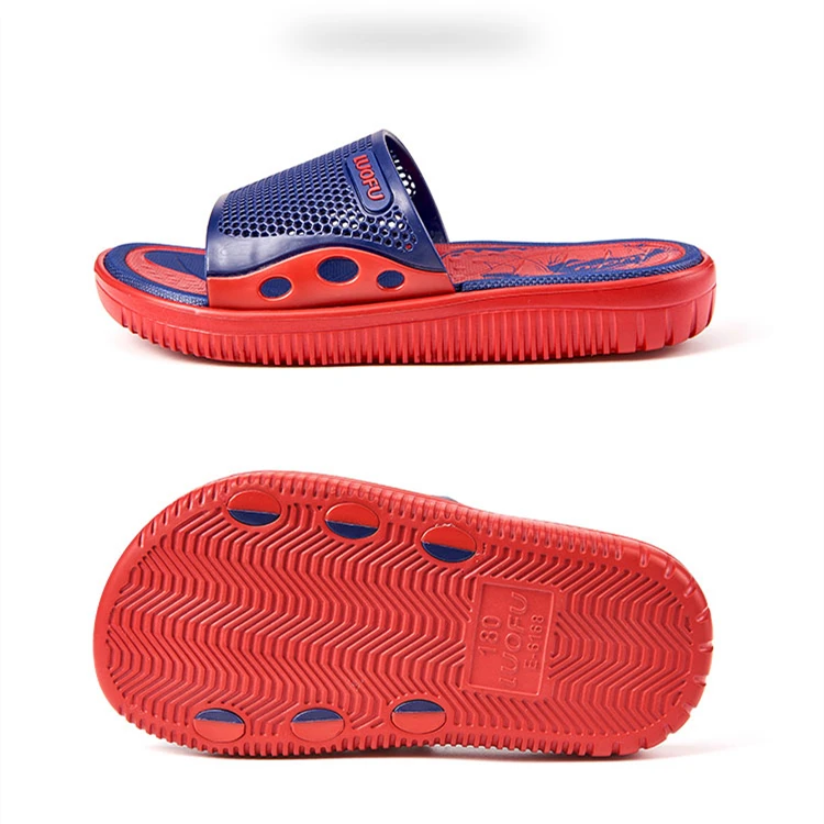 LUOFU kids EVA slide children sandals mules dinosaur kids shoes and sandals