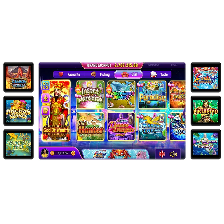 Intelligent Skill Game Software Shooting Arcade Fish Game Sub-distributor Fish Hunter Game App