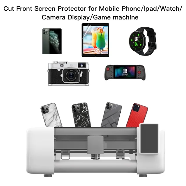 Высококачественная портативная машина для резки пленки изготовления протекторов экрана мобильного телефона оптовая