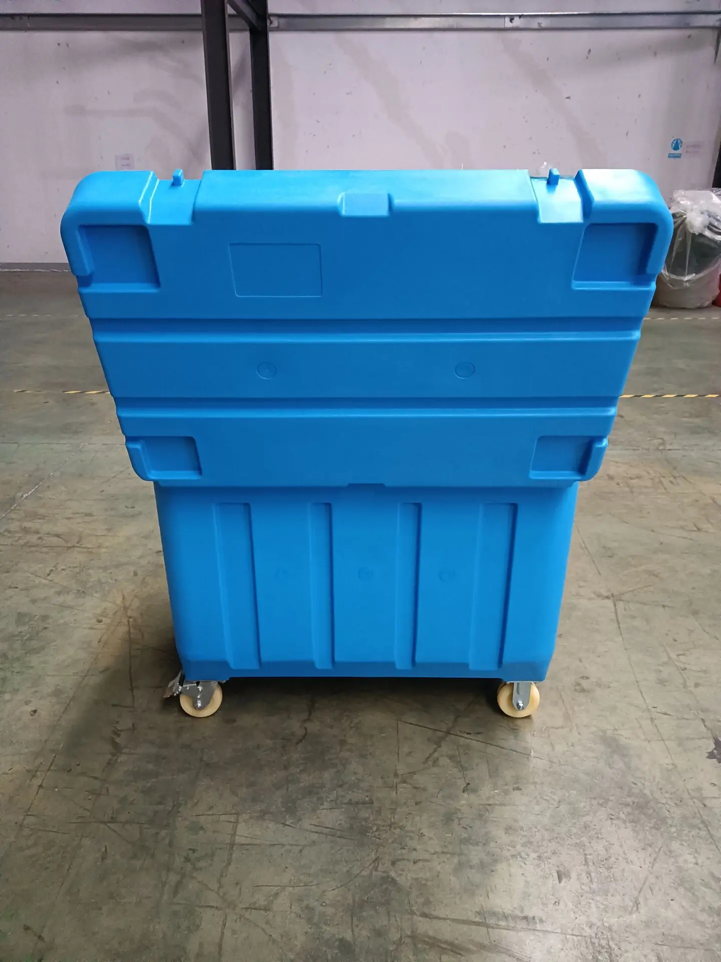 Ice chest 330L cooler box insulated shipping box with cubic dry ice for blasting machine maker