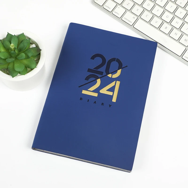 Agenda Planner Notebook Personalized Logo Planner Customized 2024 Diary